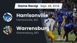 Recap: Harrisonville  vs. Warrensburg  2018