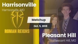 Matchup: Harrisonville High vs. Pleasant Hill  2018