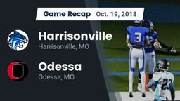 Recap: Harrisonville  vs. Odessa  2018