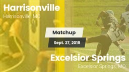 Matchup: Harrisonville High vs. Excelsior Springs  2019