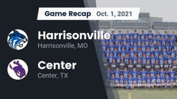 Recap: Harrisonville  vs. Center  2021