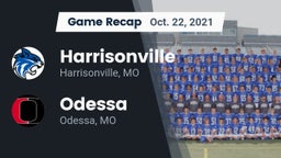 Recap: Harrisonville  vs. Odessa  2021