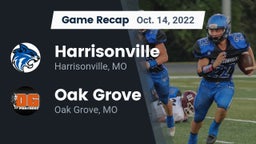Recap: Harrisonville  vs. Oak Grove  2022