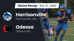 Recap: Harrisonville  vs. Odessa  2022