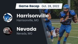 Recap: Harrisonville  vs. Nevada  2022