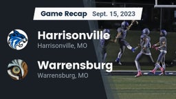 Recap: Harrisonville  vs. Warrensburg  2023
