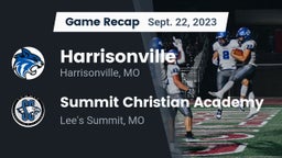 Recap: Harrisonville  vs. Summit Christian Academy 2023
