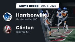 Recap: Harrisonville  vs. Clinton  2023