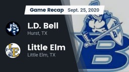 Recap: L.D. Bell vs. Little Elm  2020