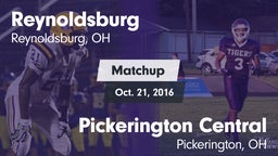 Matchup: Reynoldsburg High vs. Pickerington Central  2016