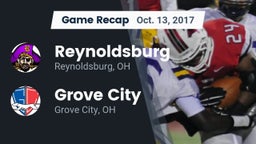 Recap: Reynoldsburg  vs. Grove City  2017