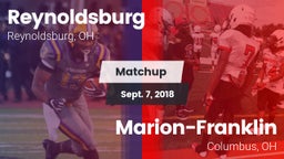 Matchup: Reynoldsburg High vs. Marion-Franklin  2018