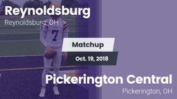 Matchup: Reynoldsburg High vs. Pickerington Central  2018