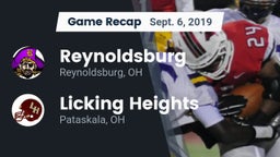 Recap: Reynoldsburg  vs. Licking Heights  2019
