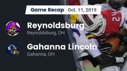 Recap: Reynoldsburg  vs. Gahanna Lincoln  2019