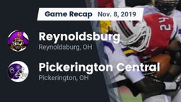 Recap: Reynoldsburg  vs. Pickerington Central  2019
