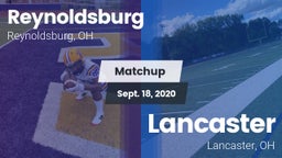 Matchup: Reynoldsburg High vs. Lancaster  2020