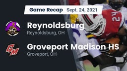 Recap: Reynoldsburg  vs. Groveport Madison HS 2021