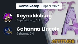 Recap: Reynoldsburg  vs. Gahanna Lincoln  2022