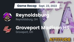 Recap: Reynoldsburg  vs. Groveport Madison HS 2022