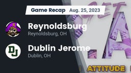 Recap: Reynoldsburg  vs. Dublin Jerome  2023