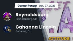 Recap: Reynoldsburg  vs. Gahanna Lincoln  2023