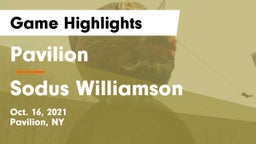 Pavilion  vs Sodus Williamson Game Highlights - Oct. 16, 2021
