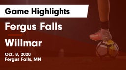 Fergus Falls  vs Willmar  Game Highlights - Oct. 8, 2020