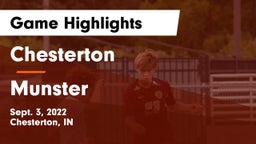 Chesterton  vs Munster  Game Highlights - Sept. 3, 2022