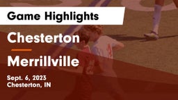 Chesterton  vs Merrillville  Game Highlights - Sept. 6, 2023