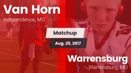 Matchup: Van Horn  vs. Warrensburg  2017