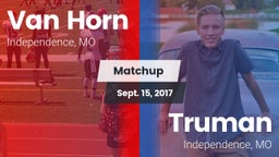 Matchup: Van Horn  vs. Truman  2017
