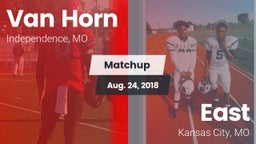 Matchup: Van Horn  vs. East  2018