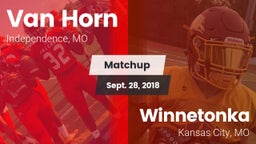 Matchup: Van Horn  vs. Winnetonka  2018