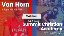 Matchup: Van Horn  vs. Summit Christian Academy 2018