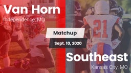 Matchup: Van Horn  vs. Southeast  2020