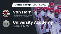 Recap: Van Horn  vs. University Academy 2022
