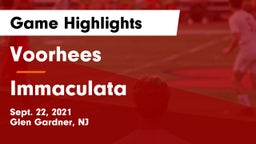 Voorhees  vs Immaculata  Game Highlights - Sept. 22, 2021