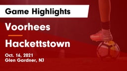 Voorhees  vs Hackettstown  Game Highlights - Oct. 16, 2021