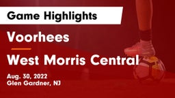 Voorhees  vs West Morris Central  Game Highlights - Aug. 30, 2022