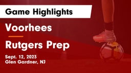 Voorhees  vs Rutgers Prep Game Highlights - Sept. 12, 2023