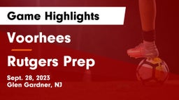 Voorhees  vs Rutgers Prep Game Highlights - Sept. 28, 2023