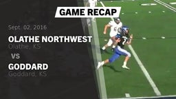 Recap: Olathe Northwest  vs. Goddard  2016