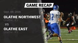Recap: Olathe Northwest  vs. Olathe East  2016