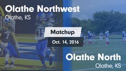 Matchup: Olathe Northwest vs. Olathe North  2016
