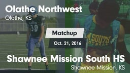 Matchup: Olathe Northwest vs. Shawnee Mission South HS 2016