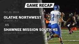 Recap: Olathe Northwest  vs. Shawnee Mission South HS 2016