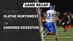 Recap: Olathe Northwest  vs. Gardner-Edgerton  2016