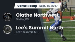 Recap: Olathe Northwest  vs. Lee's Summit North  2017