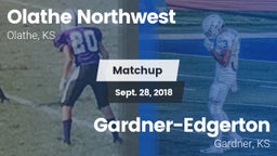 Matchup: Olathe Northwest vs. Gardner-Edgerton  2018